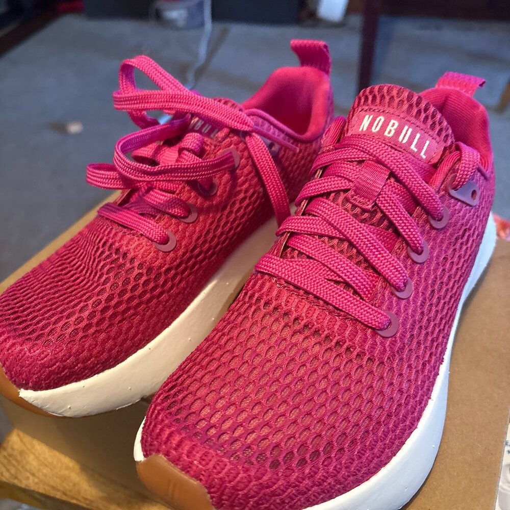 NOBULL Drive Mesh Sneakers - Fuschia- Brand New